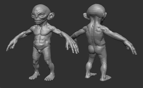 3d goblin character turbosquid 1326105