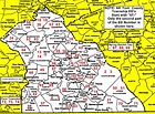 Lancaster PA Area Map