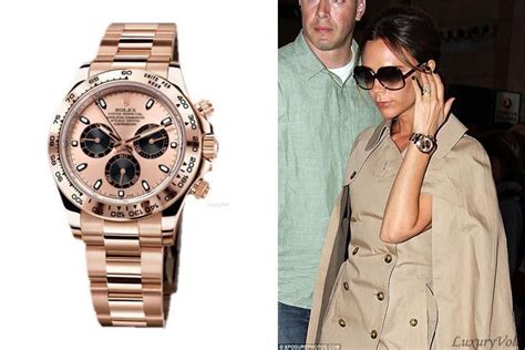 Celebrity Watches Victoria Beckhams Rolex Watch Collection