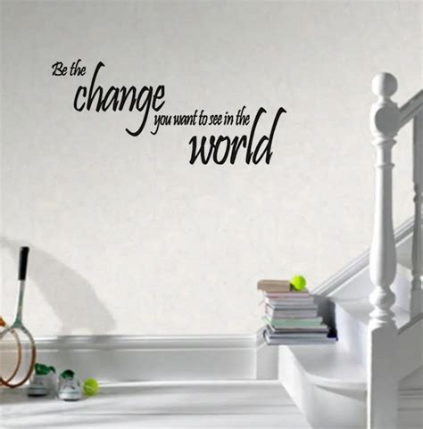 Buy Be The Change You Want To See In The World Vinyl