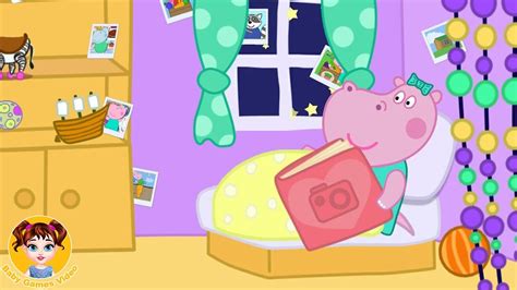Hippo Good Night Hippo Hippo Kids Games Full Episode 52 Baby Games