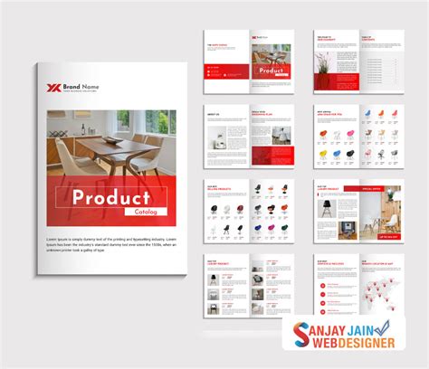 Catalogue Design Service Sanjay Web Designer