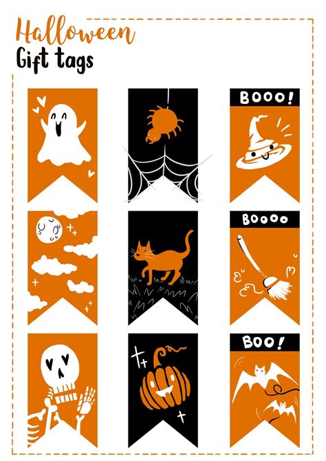 Printable Halloween Cutout Decorations