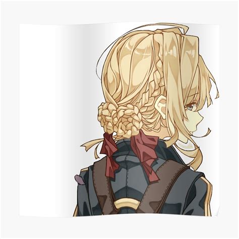 Violet Evergarden Beautiful Anime Design Poster By Aesthetickiwi