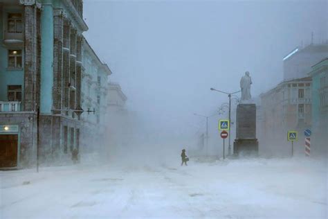 Below Zero French Photographer Christophe Jacrot Captures Russian City Of Norilsk Covered In