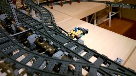 My Lego Train Layout Remote Controlled Switches Youtube