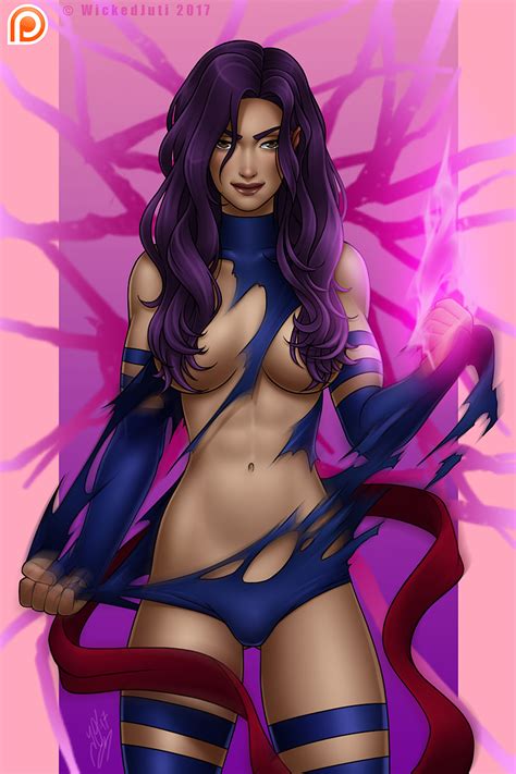 Psylocke By Wickedj Hentai Foundry