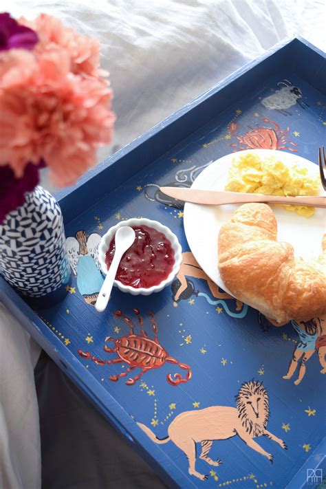 Breakfast In Bed Tray Breakfast In Bed Bed Tray Easy Craft Projects