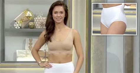 Qvc Underwear Ad Goes Viral After Stunning Model Suffers Awkward Camel