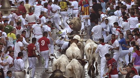 Running Of The Bulls 2016 Kicks Off In Pamplona