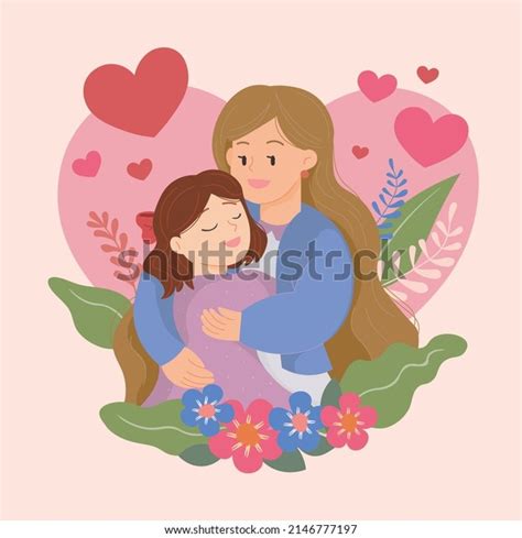 Vector Illustration Happy Day Card Little Stock Vector Royalty Free