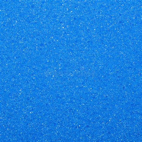 Background Is Blue Foamthe Texture Of A Blue Foam Sponge Stock Image