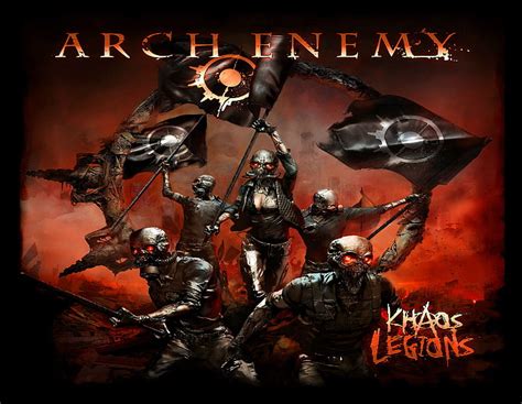 Album Arch Art Cover Dark Death Enemy Heavy Metal Power