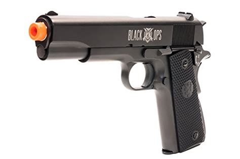 Buy Black Ops 1911 Blowback Airsoft Pistol Full Metal Semi Automatic