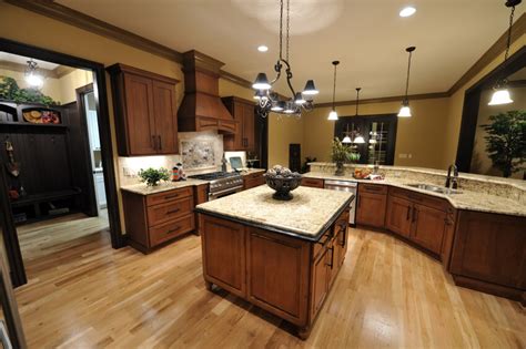 If you are attempting to seek concepts for 12 recommended light hardwood floors with dark cabinets this is the area to be. 49 Contemporary High-End Natural Wood Kitchen Designs