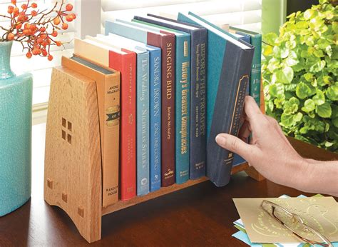 These woodworking books tell you how to decorate the house using woodworking. Craftsman-Style Book Rack | Woodworking Project ...