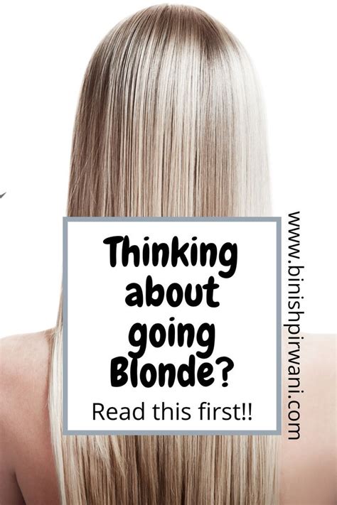 Things You Need To Know Before Going Blonde In Going Blonde Dark Blonde Hair Brown To