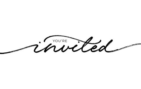 Youre Invited Text Illustrations Royalty Free Vector Graphics And Clip