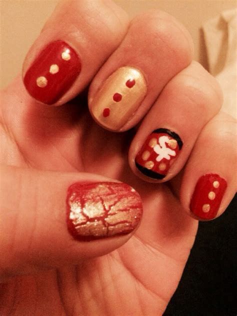 49ers Paws And Claws Paw Nails
