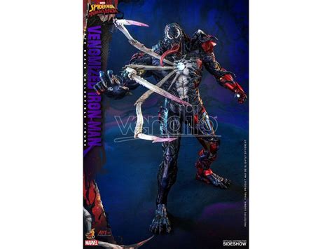 Hot Toys Marvel S Spider Man Maximum Venom Artist Collection Action Figura 1 6 Venomized Iron