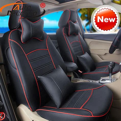 autodecorun 14pcs set custom seat cushion for hyundai veloster accessoires seat covers pu