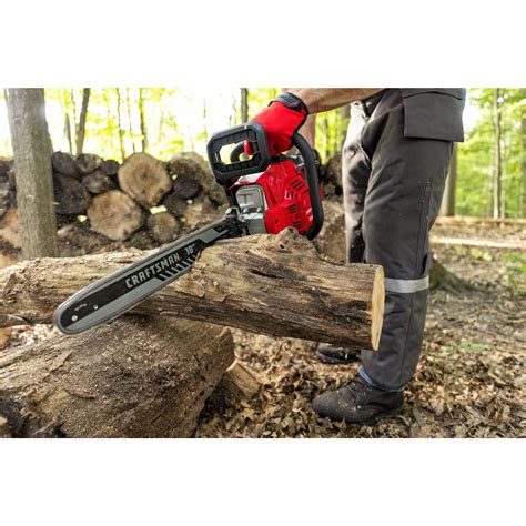 18 In 42 Cc 2 Cycle Gas Chainsaw S1800 Craftsman