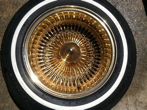 All Gold 100 Spokes Real Daytons