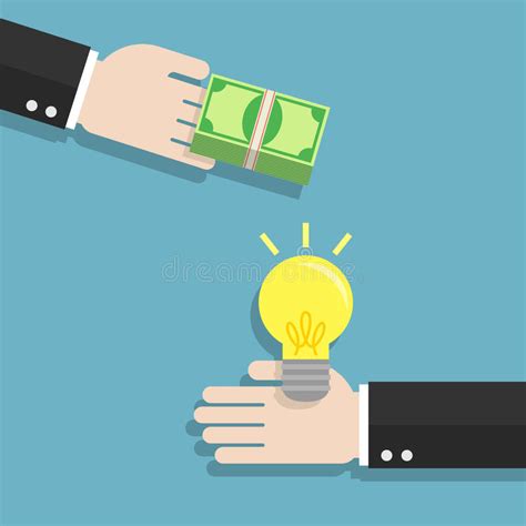 Exchanging Idea Concept Stock Vector Illustration Of Ideas 57073151
