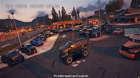 Pc Gta Fivem Huge Lifted Truck Meetcruise Offroading Gets Wild