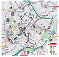 Vienna city center map