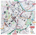 Wien Stadtplan mit Sehenswürdigkeiten zum Download - PLANATIVE