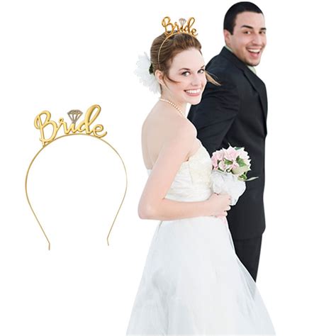 Wedding Hair Accessories Gold Bride To Be Set Bridesmaid Bridal Shower