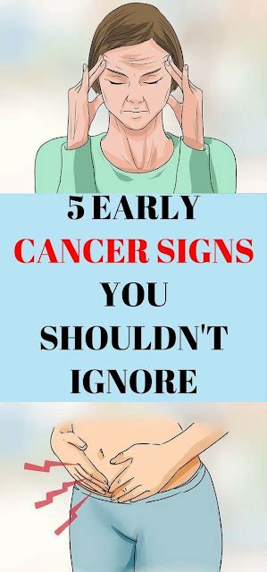 5 Early Cancer Symptoms You Shouldnt Ignore Healthymasters