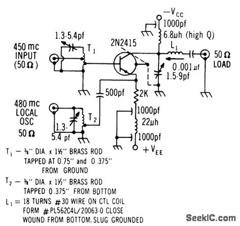 I have recently downloaded a wiring diagram for the rear sam from wis. 450_MC_TO_30_MC - Basic_Circuit - Circuit Diagram - SeekIC.com