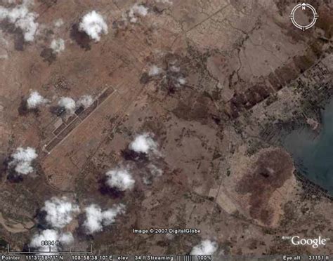 Phan Rang Air Base Satellite Photos
