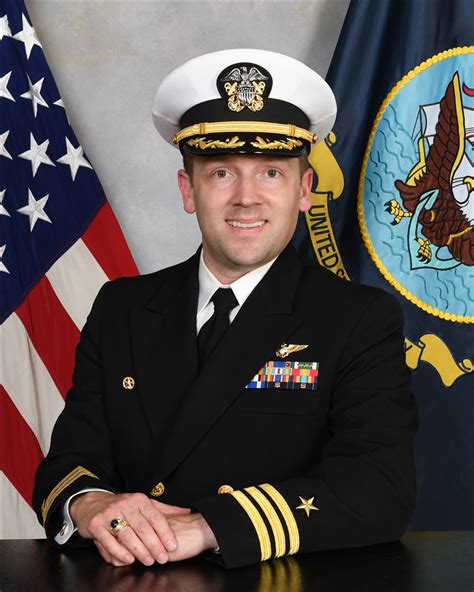 Commander Neil Lil Buddy Fletcher United States Navy Commanding