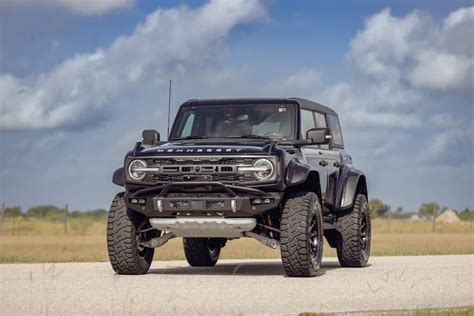 2023 Black Ford Bronco Raptor For Sale Hennessey Performance