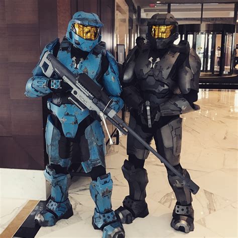 Church And Tex From Red Vs Blue — Stan Winston School Of Character Arts