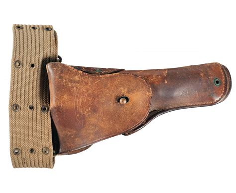 World War Ii Us Colt Model 1911a1 Semi Automatic Pistol With Six