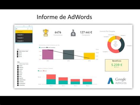 Using your browser, share your video, desktop, and presentations with teammates and customers. Informe Google Adwords con Power BI - YouTube
