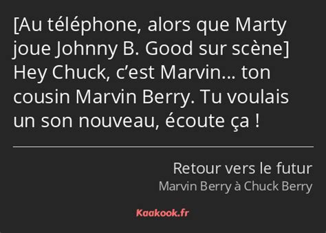 Citation Hey Chuck Cest Marvin Ton Cousin Marvin Kaakook