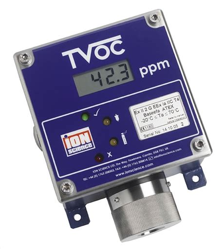 Volatile Organic Compound Voc Sensor T Ion Tvoc Hobo Data Loggers