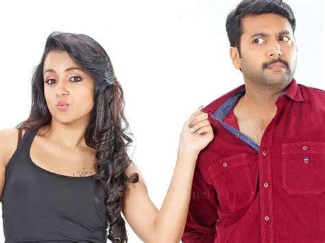 Trisha To Play Jayam Ravis Sister In Ponniyin Selvan Tamil Movie