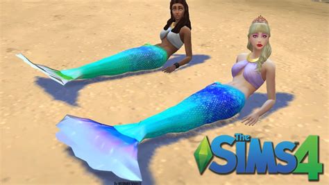 Barbie Mermaid Tail Sims 4 Cc Download Youtube