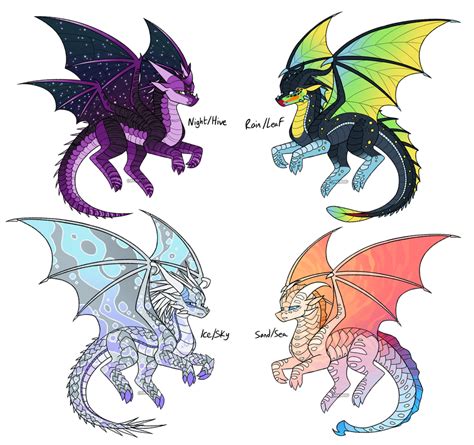 Wof Dragon Adopts Closed By Lynx3000 On Deviantart Wings Of Fire
