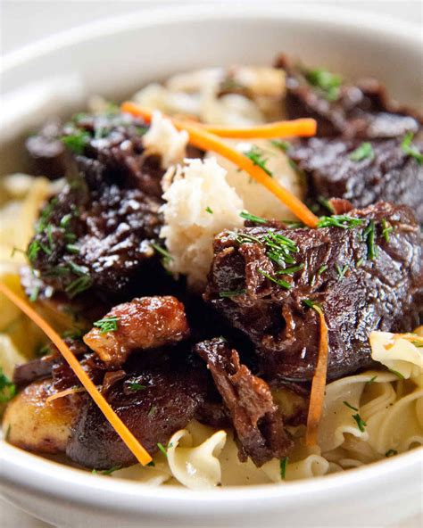 This easy hamburger beef stroganoff recipe takes 20 minutes to make and is a huge hit with the teens. Beef Stew with Fresh Horseradish | Recipe | Martha stewart beef stew, Recipes, Stew
