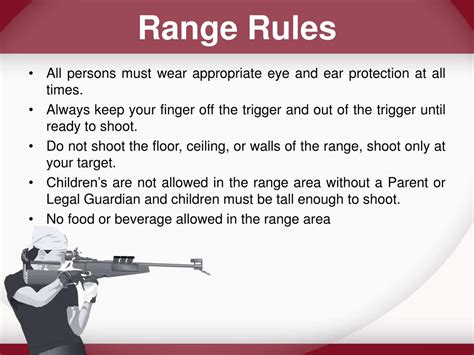 Ppt The Range And Rules Of Gun Shooting Powerpoint Presentation Free