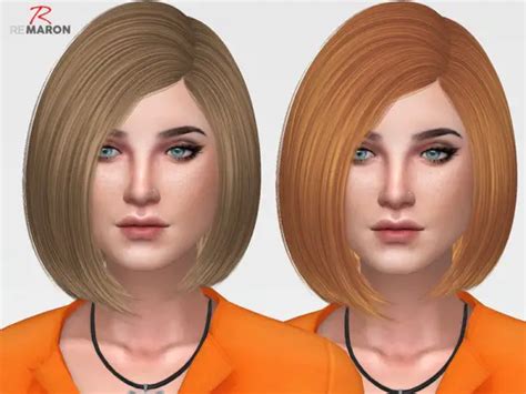 The Sims Resource Sandy Hair Retextured By Remaron Sims 4 Hair