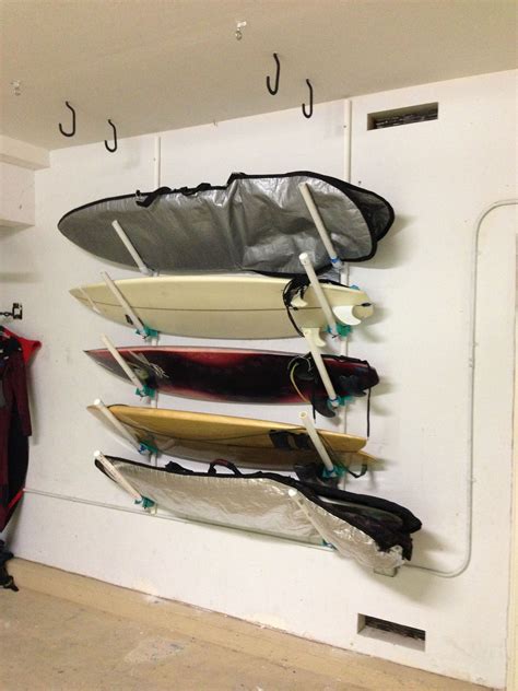 How To Make A Surfboard Rack Vertical Surfboard Wall Rack Wood Surf