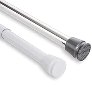 Get it as soon as tue, jul 13. Amazon.com: Tension Shower Rod | Easy Mount Spring Loaded ...